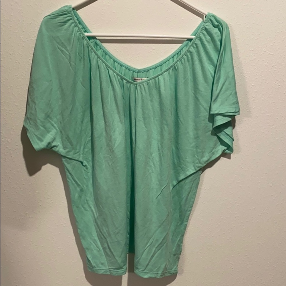 American Eagle Butterfly Sleeve Top